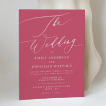 赤マモダンゼンタシンプル