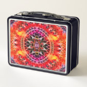 赤マンダラ メタルランチボックス (裏面)
