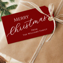 赤ミニマモダンリストのメリークリスマス