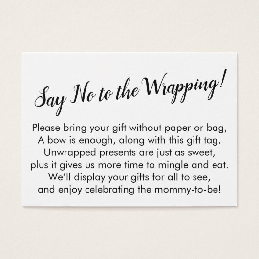 赤ミニマルちゃんシャワーのギフトカードを包むことにノーと言う (正面)