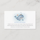 赤ミニマルちゃんシャワーを見にクジラの船首を見る エンクロージャーカード (正面)