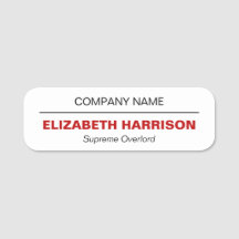 赤ミニマルと黒のプロフェッショナル 企業の