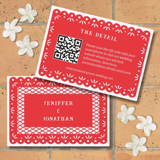 赤メキシカンパペルピカドエンクロウアカード