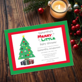 赤メリーちゃんシャワー アクリル招待状