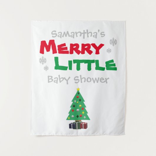 赤メリーちゃんシャワー タペストリー (正面)