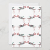 赤メリーちゃんシャワー 招待状 (裏面)