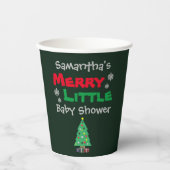 赤メリーちゃんシャワー 紙コップ (正面)