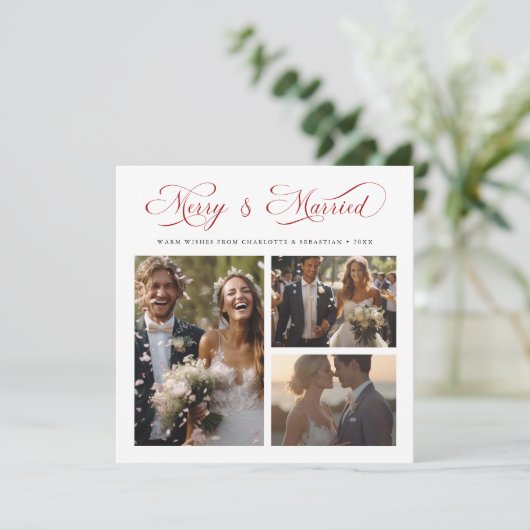 赤メリーとス結婚したクリッエレガントト3枚の写真 シーズンカード (スタンド正面)