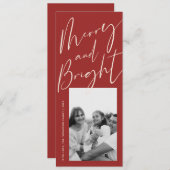 赤メリーと明るいスクリプト1写真 シーズンカード (正面/裏面)