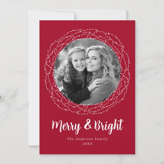 赤メリーと明るい写真 シーズンカード (正面)