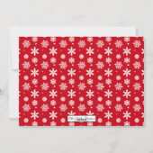 赤メリーと明 |ホリデーフォトカード シーズンカード (裏面)