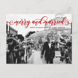 赤メリーと書結婚した道の結婚休日 シーズンポストカード