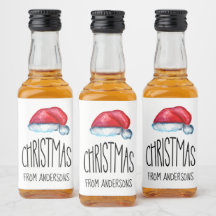 赤メリークリスマスかわいいサンタハット