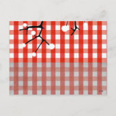 赤メリークリスマスポストカード シーズンポストカード (裏面)