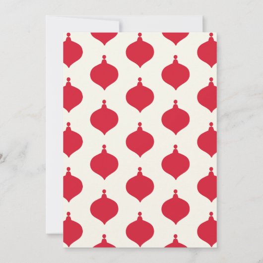 赤メリーヴィンテージ結婚したとクリッ結婚タス 案内状 (裏面)