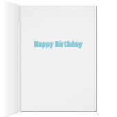 赤モダンいグリーティングカード (内側 (右))