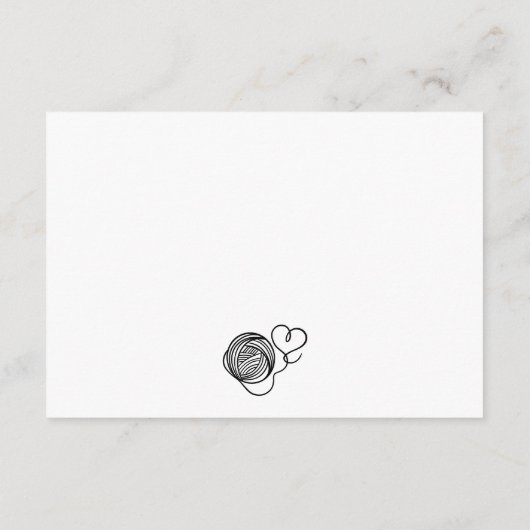 赤モダンちゃんシャワーお母さんの腹の大きさ エンクロージャーカード (裏面)