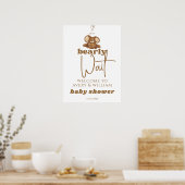 赤モダンちゃんシャワーを待つ ポスター (キッチン)