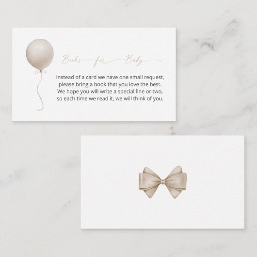 赤モダンちゃんシャワーベビー エンクロージャーカード (正面/裏面)