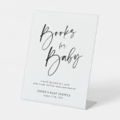 赤モダンちゃんシャワーベビー 台座サイン (正面)