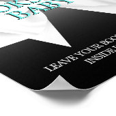 赤モダンちゃんシャワー用アクアティファニーの本 ポスター (角)