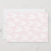 赤モダンちゃん少女の写真名誕生のお知らせ 案内状 (裏面)