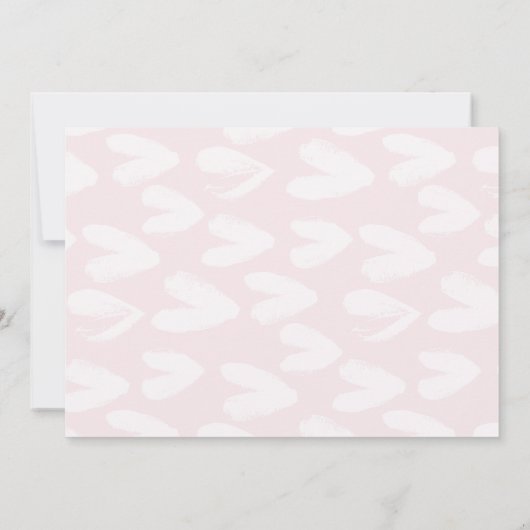 赤モダンちゃん少女の写真名誕生のお知らせ 案内状 (裏面)