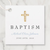 赤モダンちゃん青の台本宗教少年バプテスマ フェイバータグ (正面)