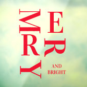 赤モダンと明メリーるい休日 ウィンドウサイン (シート3)