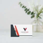 赤モダンと暗 名刺 (スタンド正面)