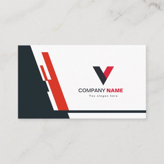 赤モダンと暗 名刺 (正面)