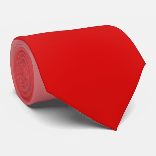 赤モダンと白のグラデーション抽象芸術ネックタイ ネクタイ (ロール)