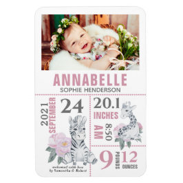 赤モダンん坊の出産の発表 マグネット