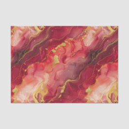 赤モダンエレガントと金ゴールド 薄葉紙