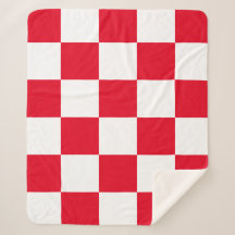 赤モダンクロ市松模様にア