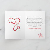 赤モダンナースバレンタインデー シーズンカード (内部)