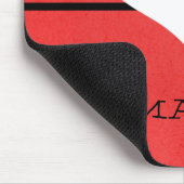 赤モダンハートマウスパッド マウスパッド (コーナー)