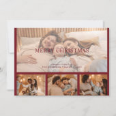 赤モダンミニマルカスタム シーズンカード (正面)