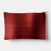 赤モダン一文字 アクセサリーポーチ (裏面)