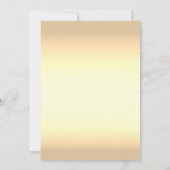 赤モダン婚式レセプション招待状 招待状 (裏面)