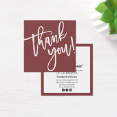 赤モダン感謝していい字の文字 (デスク)