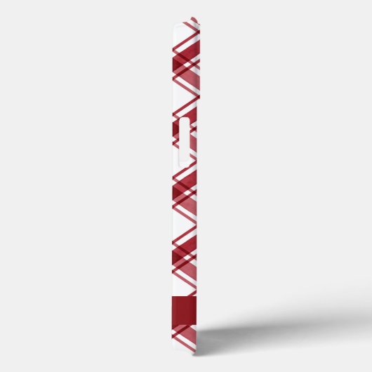 赤モダン白 Case-Mate iPhoneケース (裏面 / 右)