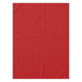 赤モダン聖降誕祭のテーブルクロス テーブルクロス (正面)