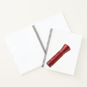 赤モダン閃光 ノートブック (内部)