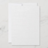 赤モダン鳥ブライダルシャワー招待状 招待状 (裏面)