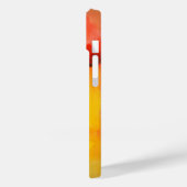 赤モダン黄抽象芸術絵画 Case-Mate iPhoneケース (裏面 / 左)