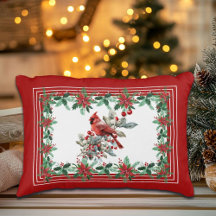 赤モッキンバードポインセテ縁どィア