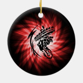 赤モトクロス セラミックオーナメント (裏面)