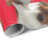 赤モルモット包装紙 ラッピングペーパー (ロールコーナー)