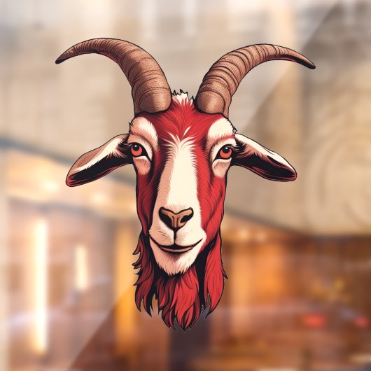 赤ヤギ ウィンドウサイン (シート2)